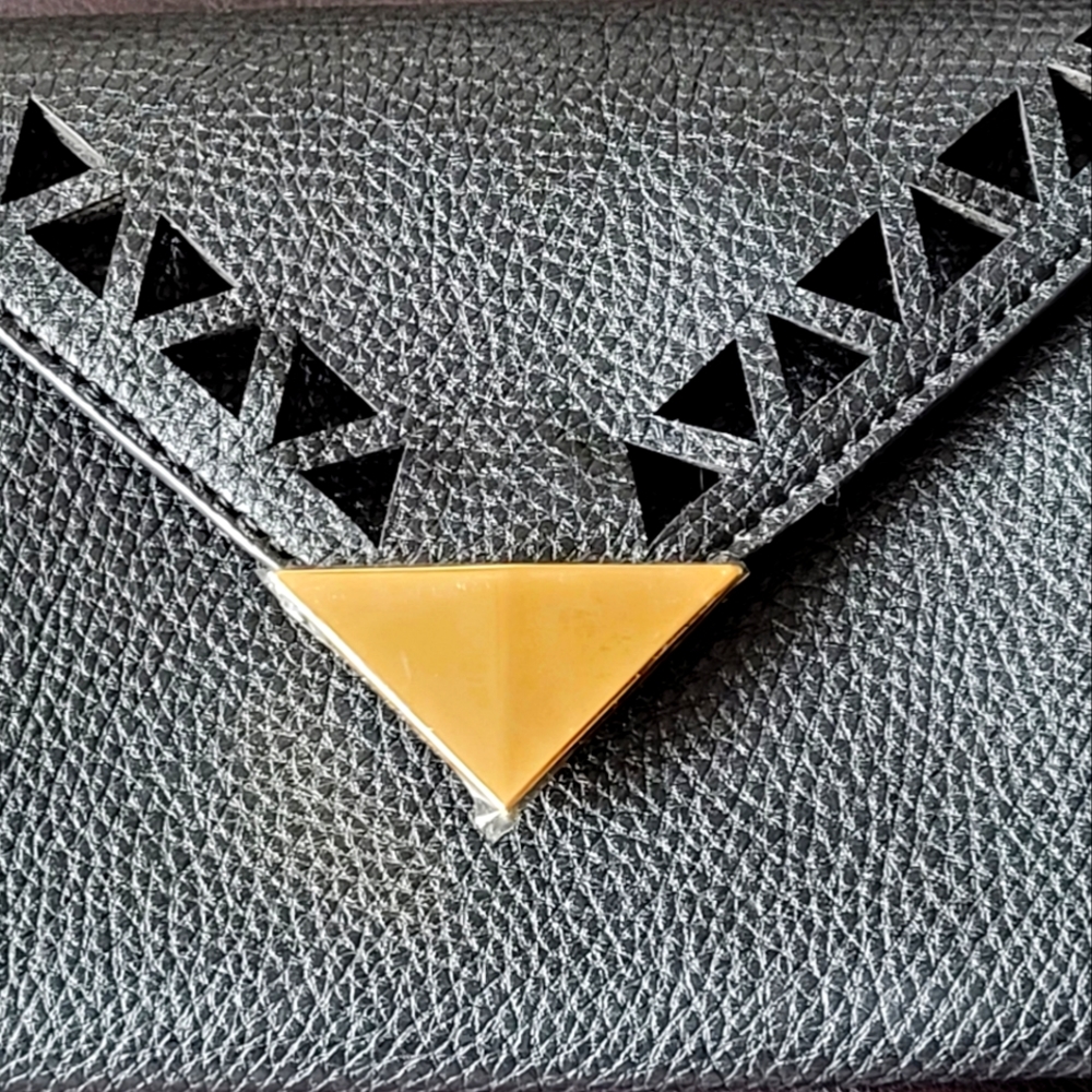 New Gold Tip Envelope Clutch